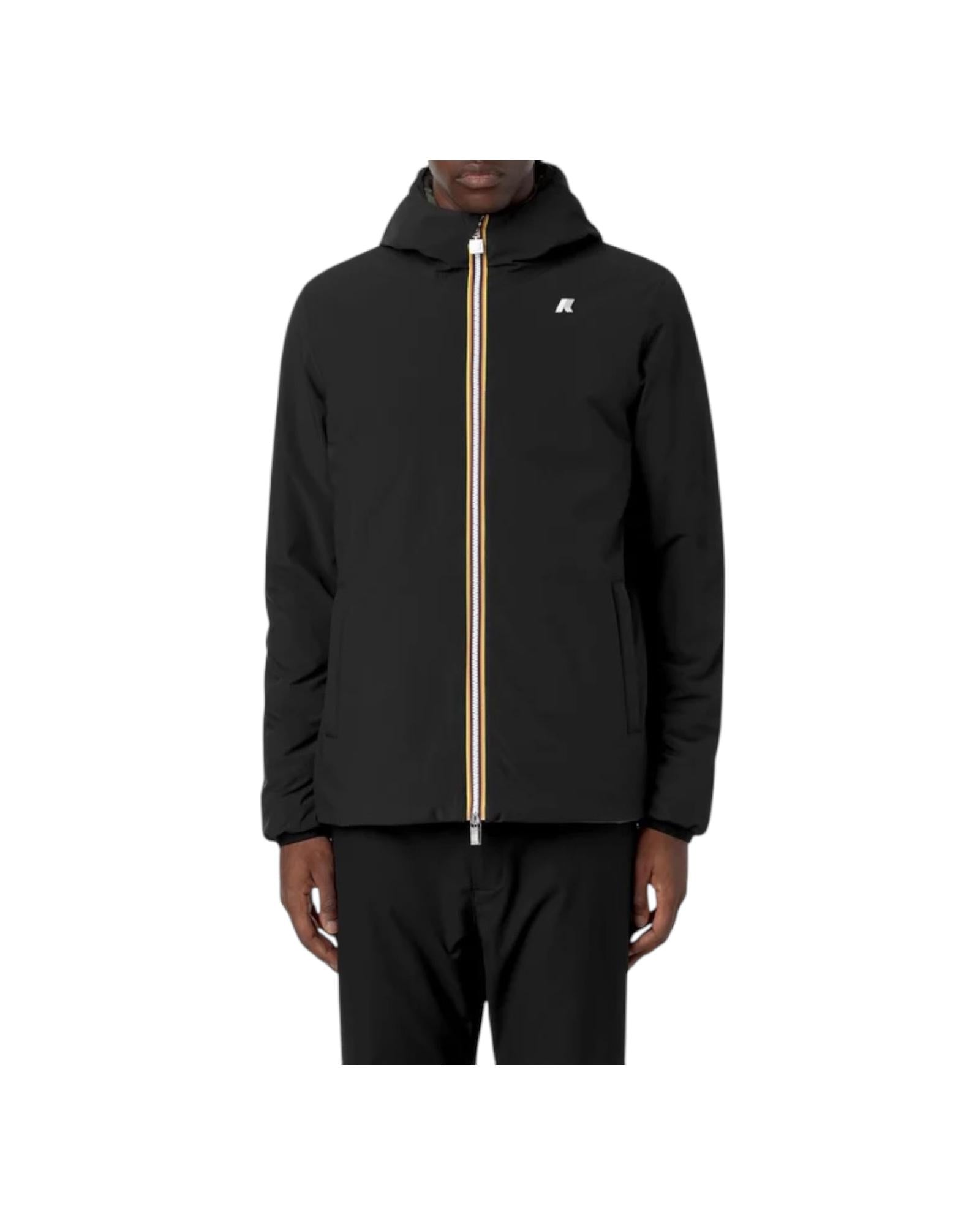 Giacca reversibile uomo Black pure-green blackish K6128VW AH3 K-way 