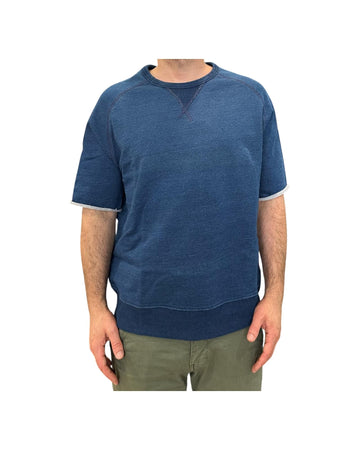 Felpa uomo Bar Harbour Indigo Bleach. 4011 INDIGO BLEACH BL'KER 