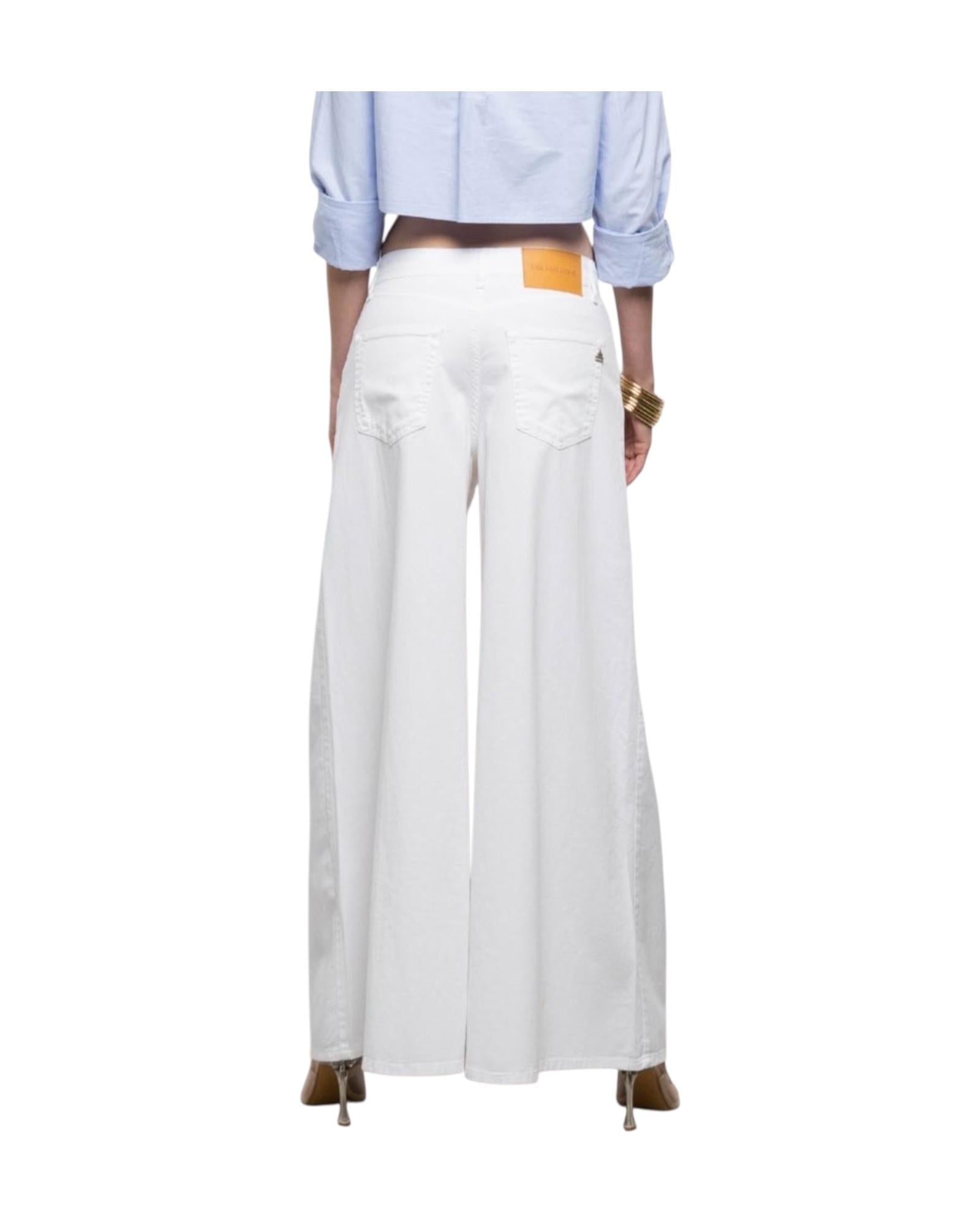 Pantagonna Gemma Denim bianco GEMMA 12 DENIM BIANCO GOD SAVE DENIM 