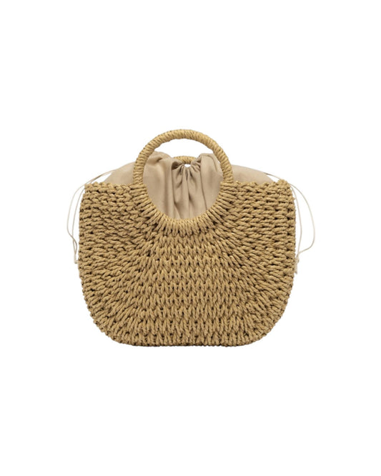 Borsa in carta intrecciata Natural RND90344CS52XXXX C0089 ROY ROGER'S 