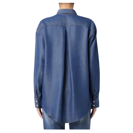 Camicia Danielle Denim in lyocell RND90159D6920111 C0999 ROY ROGER'S 