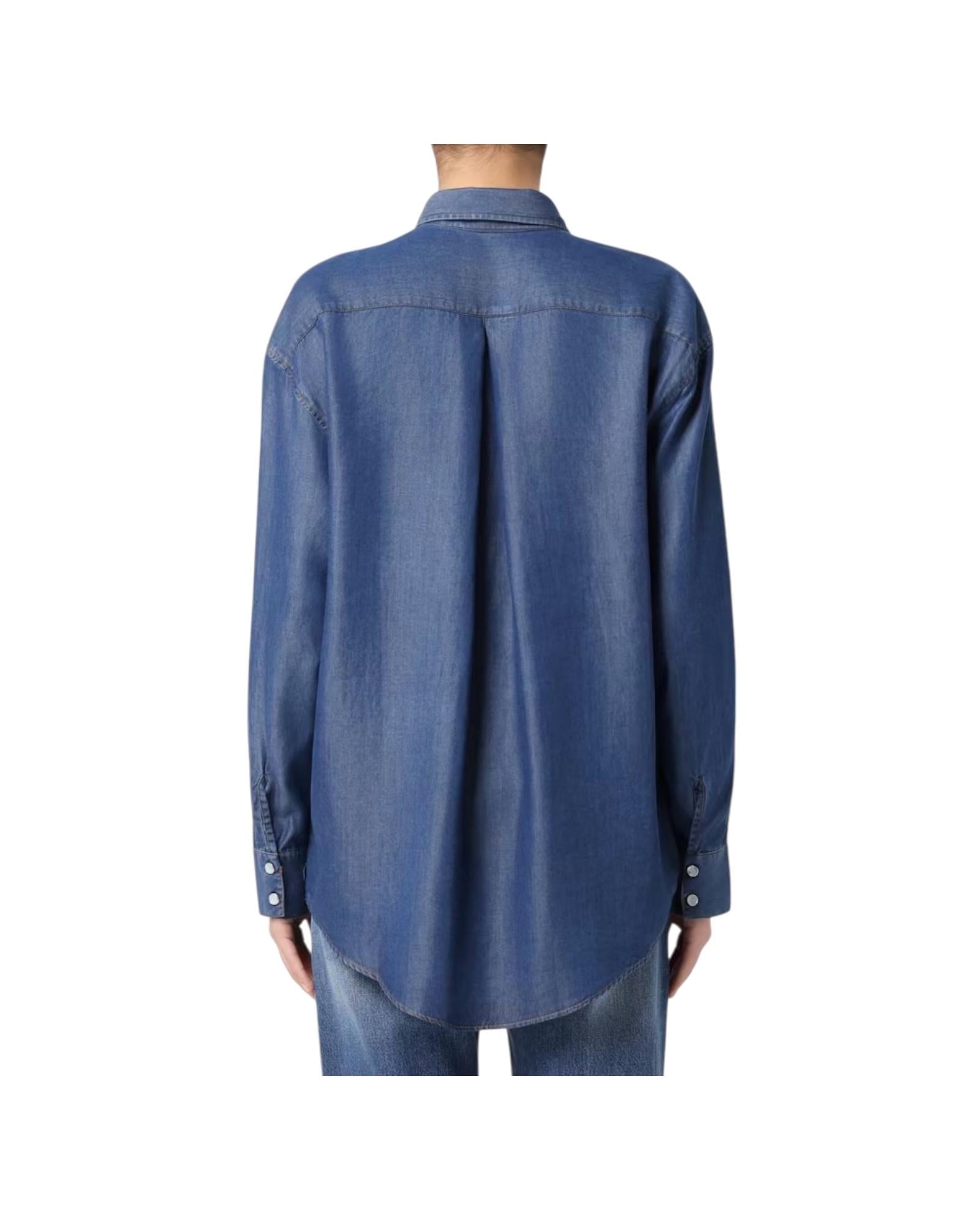 Camicia Danielle Denim in lyocell RND90159D6920111 C0999 ROY ROGER'S 