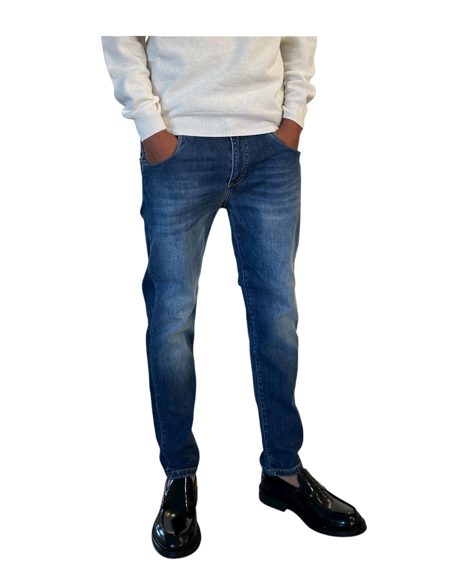 Jeans Rocco C001 Blu denim ROCCO D131 C001 752 CAMOUFLAGE 