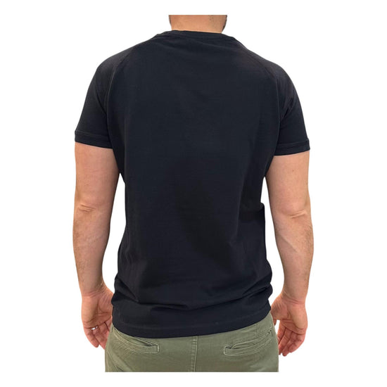 T-shirt Uomo Salem Raglan Piquet Navy 1006 03 NAVY BL'KER 