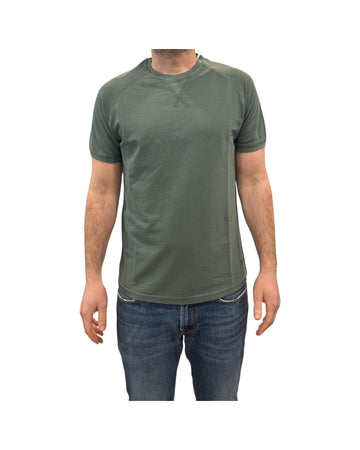 T-shirt Uomo Salem Raglan Piquet Green 1006 03 GREEN BL'KER 