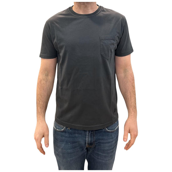 T.shirt Uomo con taschino Faded black 1002 FADED BLACK BL'KER 