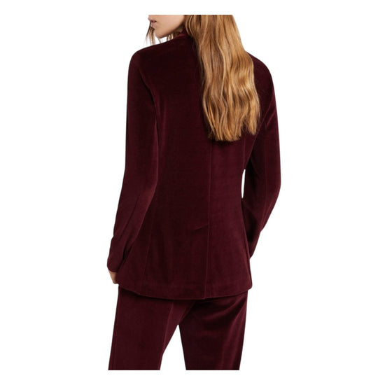 Giacca Doppiopetto velluto Rouge noir CHX DG6157 ROUGE NOIR OTTOD'AME 