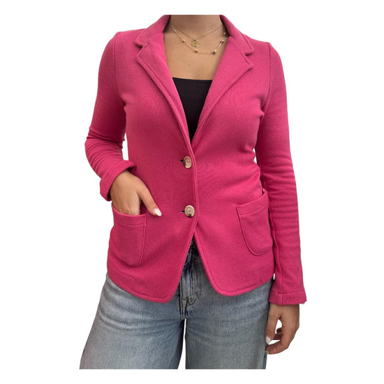 Blazer in cotone Fuxia GIACCA COTONE FUXIA SUSAN DI 