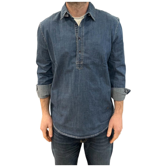 Camicia Uomo in denim CLEVELAND DSTC27 IMPURE 