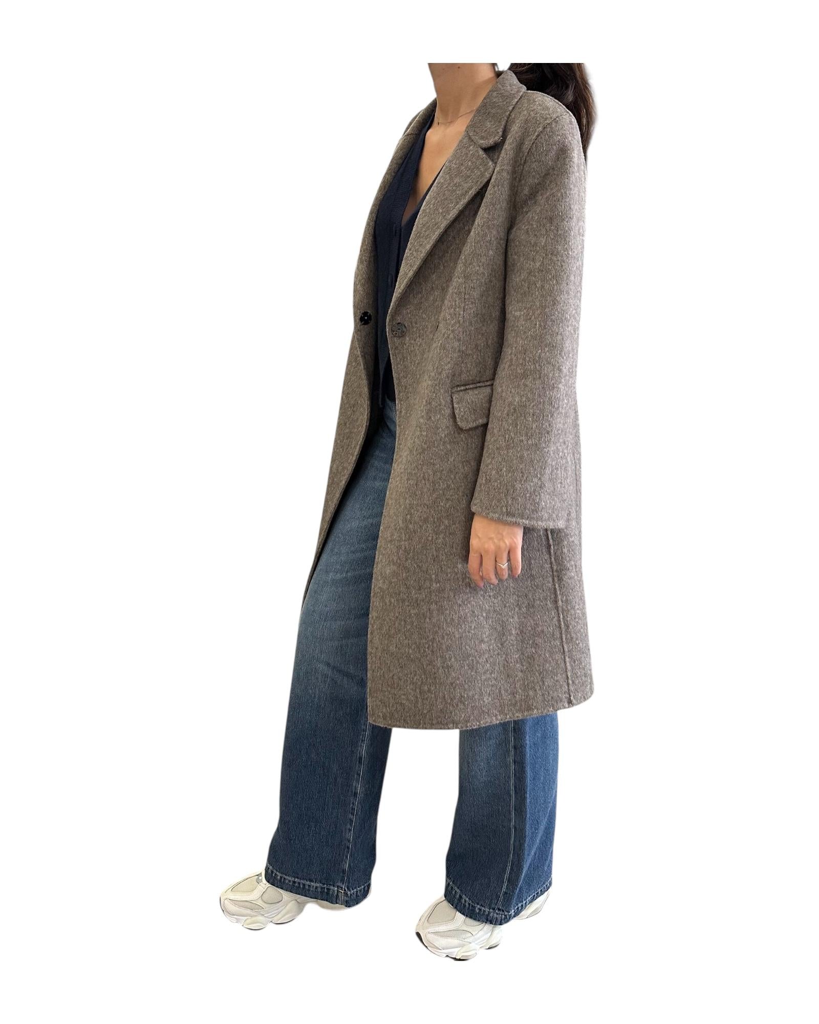Cappotto Fango melange TF0073 FANGO MELANGE VICOLO 