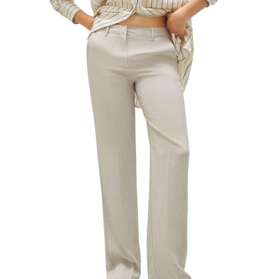 Pantalone Arabba dritto stretch sabbia ARABBA 003 MARELLA 