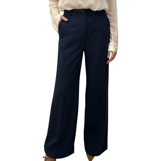 Pantalone a palazzo Blu PCB P032 004 haveone 