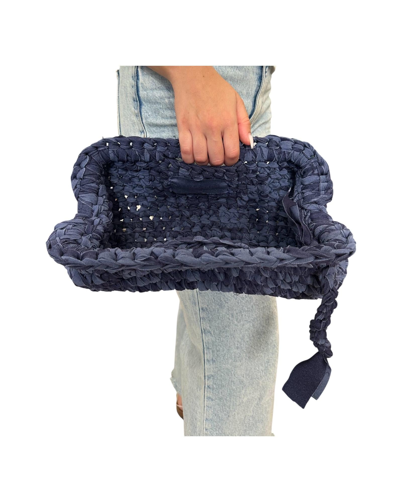 Clutch Bag Sofa grande Demin SOFA DENIM SOFALI' 