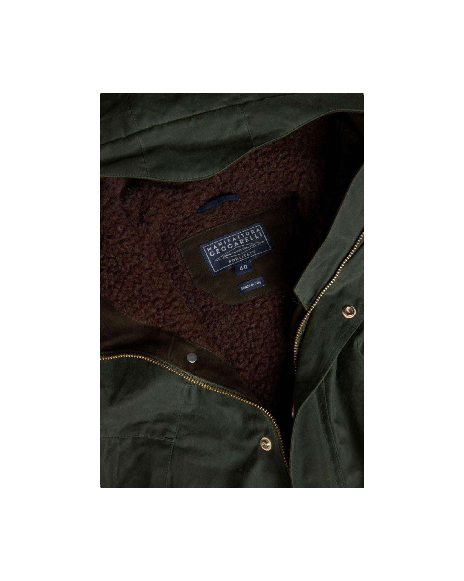 Mountain Jacket Dark green 7003WX DARK GREEN MANIFATTURA CECCARELLI 