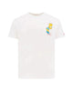 T-shirt uomo in cotone con ricamo Eat my short