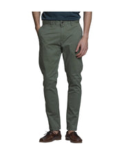 Pantalone Chino in cotone stretch Salvia
