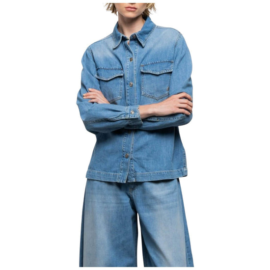 Camicia Demetra Over Denim DEMETRA 8 DENIM GOD SAVE DENIM 