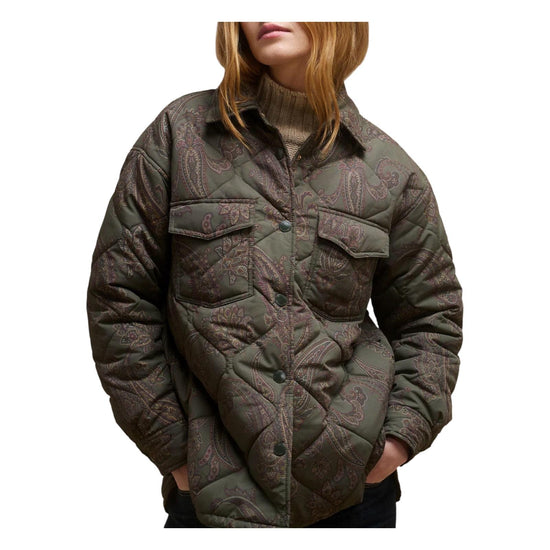Overshirt imbottita leggera con stampa KIMM001 00229I MC2 SAINT BARTH 