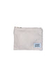 Pochette Pareasy a righe beige