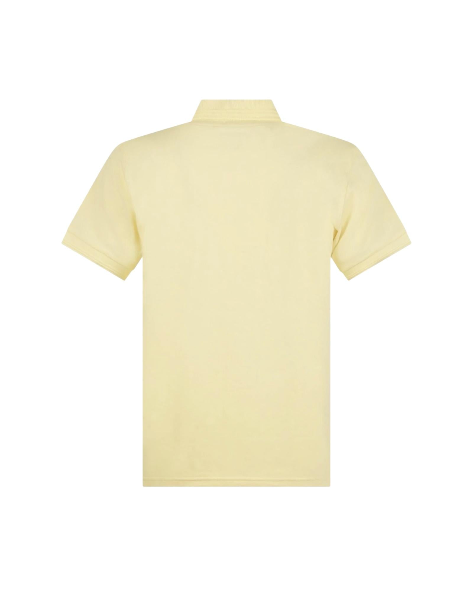 Polo in piquet Light yellow RRU500CQ36XXXX C0162 ROY ROGER'S 