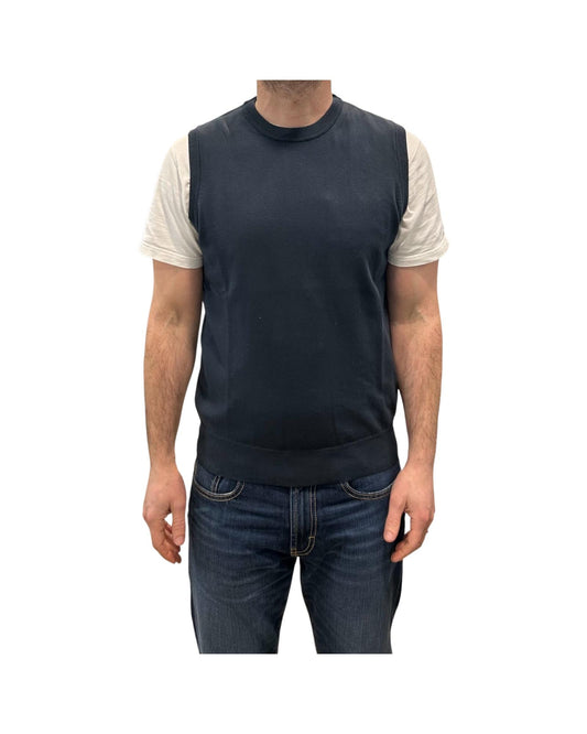 Gilet in cotone Blu 14289 108 RETOIS 
