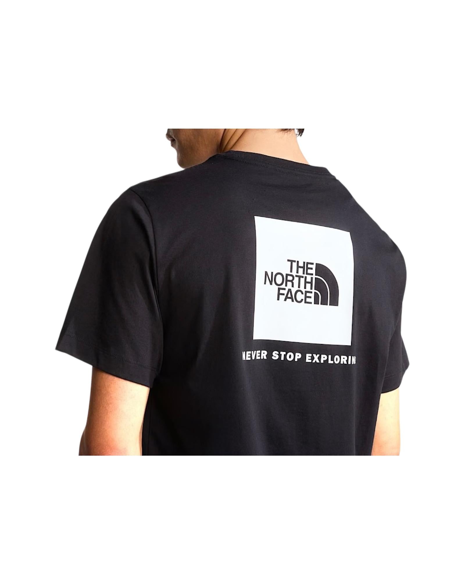 T-shirt Evolution NSE Box Black M EVO BOX NSE BLACK THE NORTH FACE 