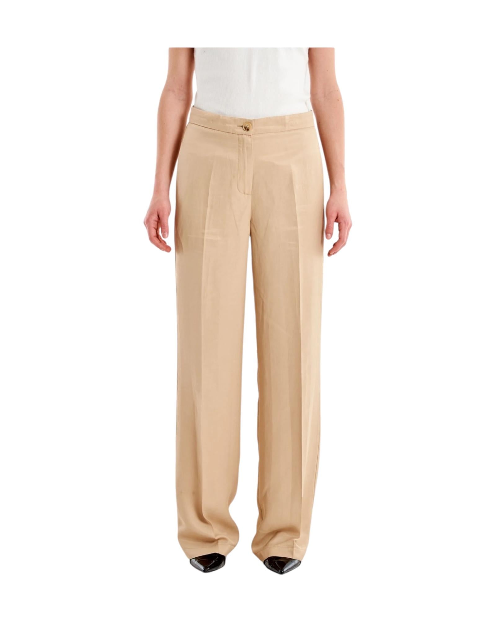 Pantalone Palazzo Beige TAB0250 BEIGE VICOLO 