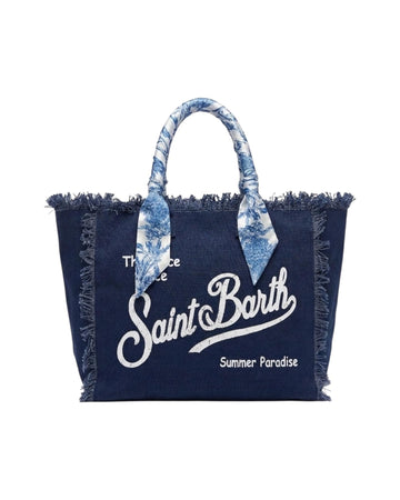 Borsa Vanity canvas Jungle Oceania VANI045 09850L MC2 SAINT BARTH 