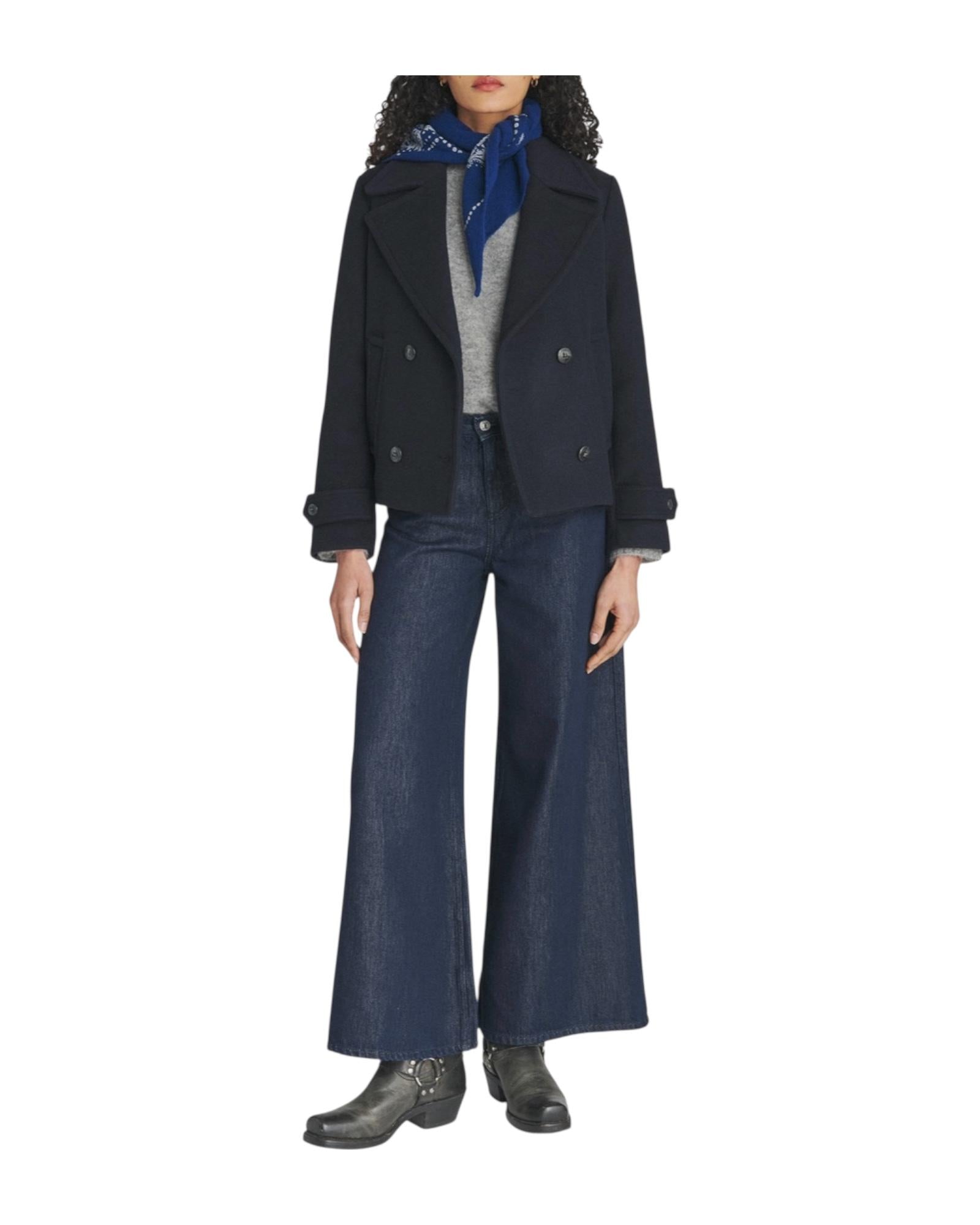 Giacca in lana Blue navy RND398T706XXXX C0048 ROY ROGER'S 