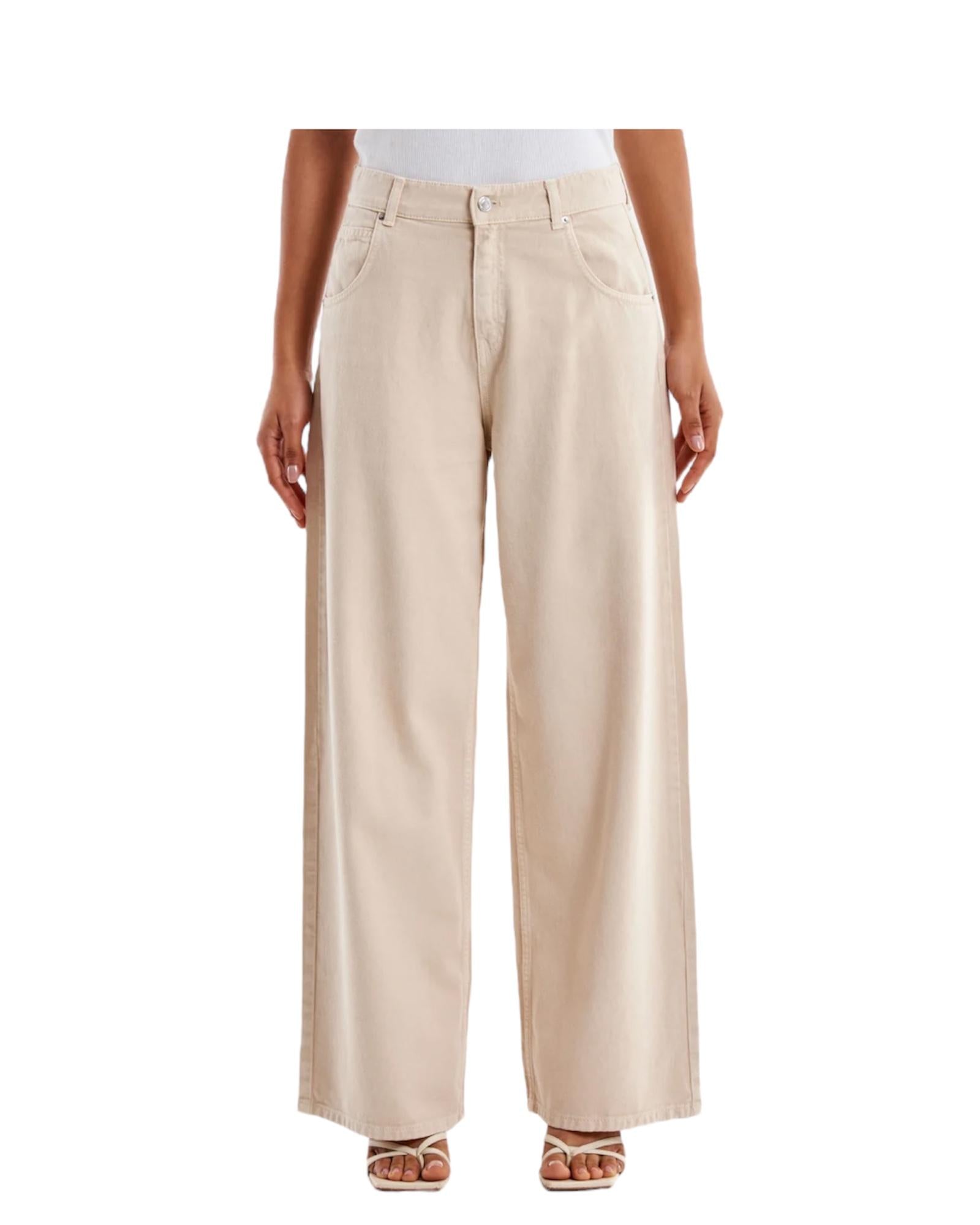 Jeans Mia beige Relaxed DD5145 BEIGE VICOLO 