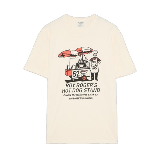 T-shirt girocollo con stampa Butter RRW017CR390569 C0228 ROY ROGER'S 