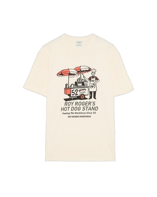 T-shirt girocollo con stampa Butter RRW017CR390569 C0228 ROY ROGER'S 