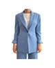Slim Fit Denim Blazer