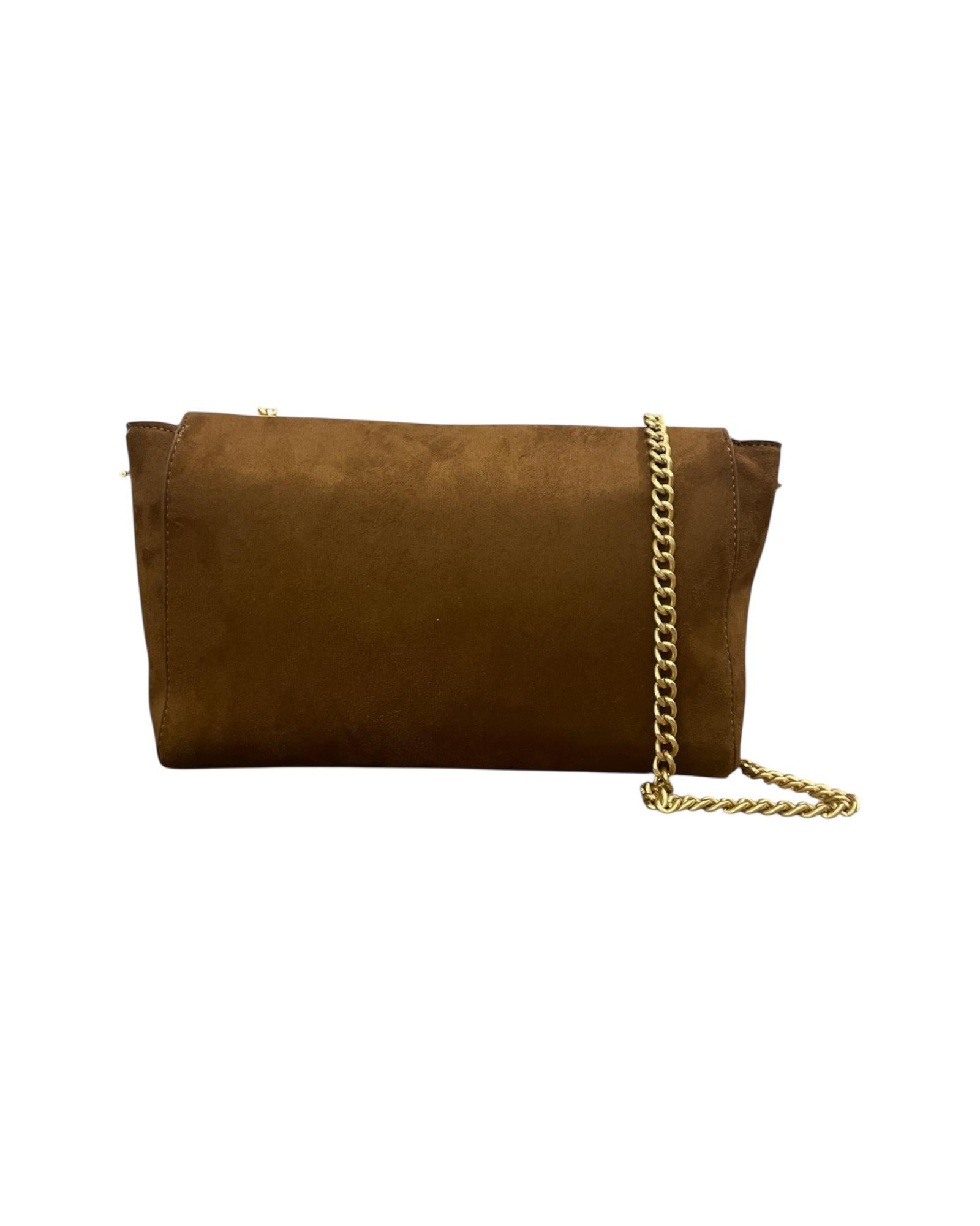 Borsa a tracolla Cuoio Scamosciata VB0001 CUOIO VICOLO