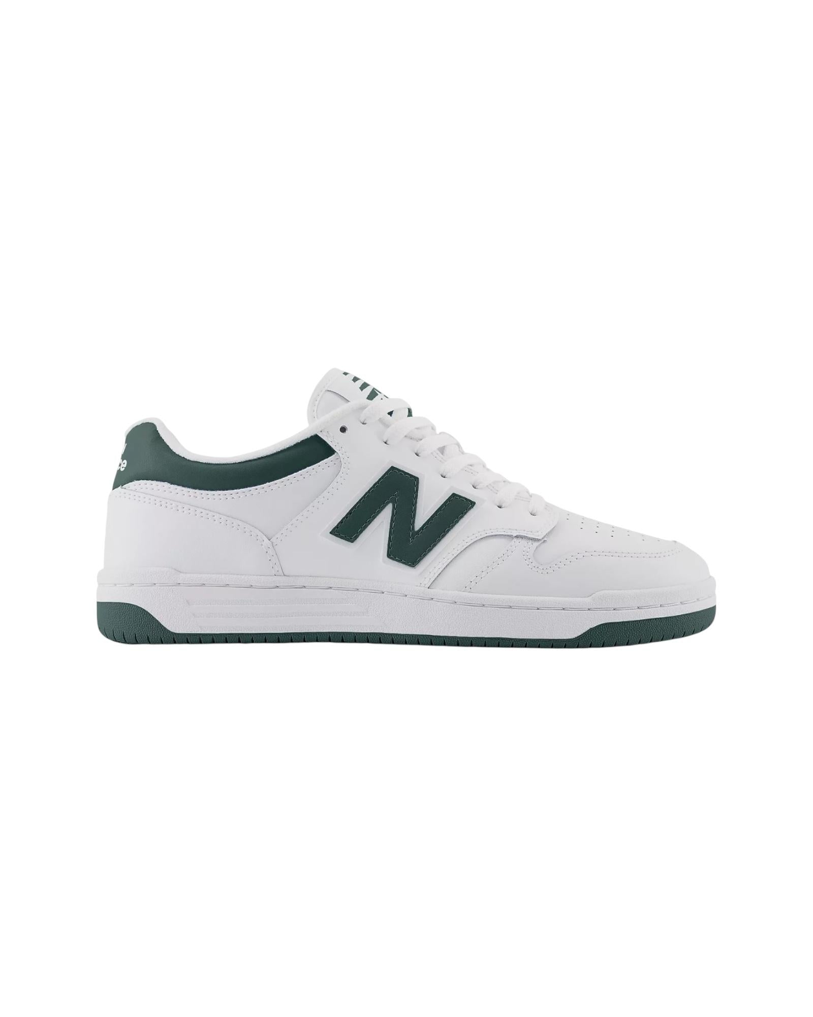 Sneakers 480 unisex BB480LNG WHITE GREEN NEW BALANCE 