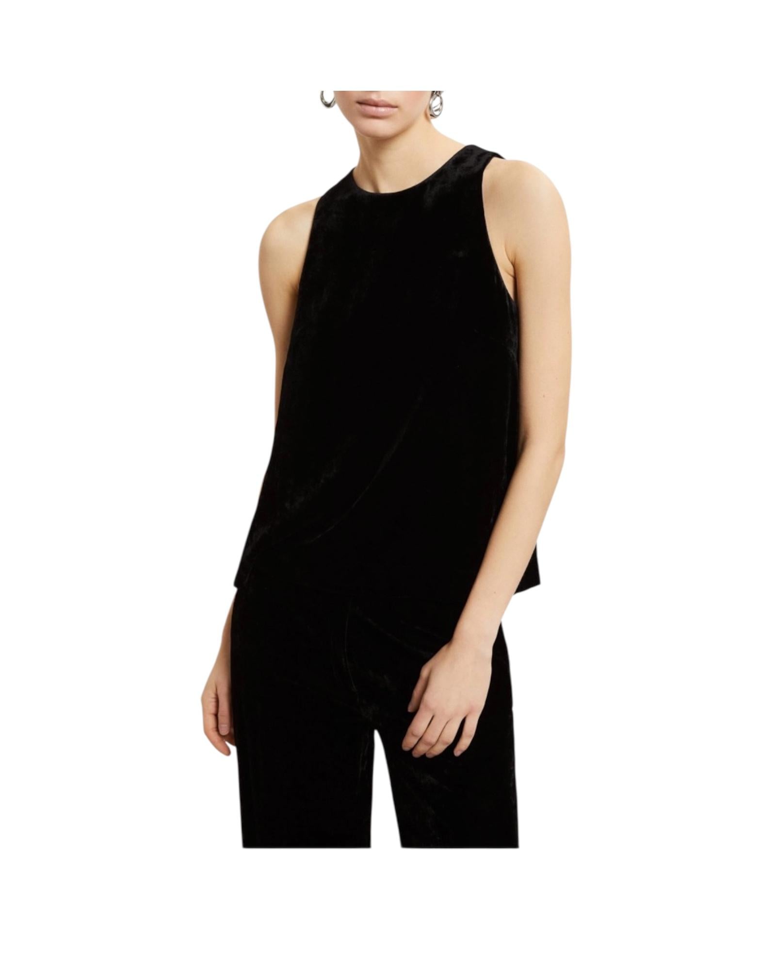 Top fluido Nero RXE TT9229 NERO OTTOD'AME 