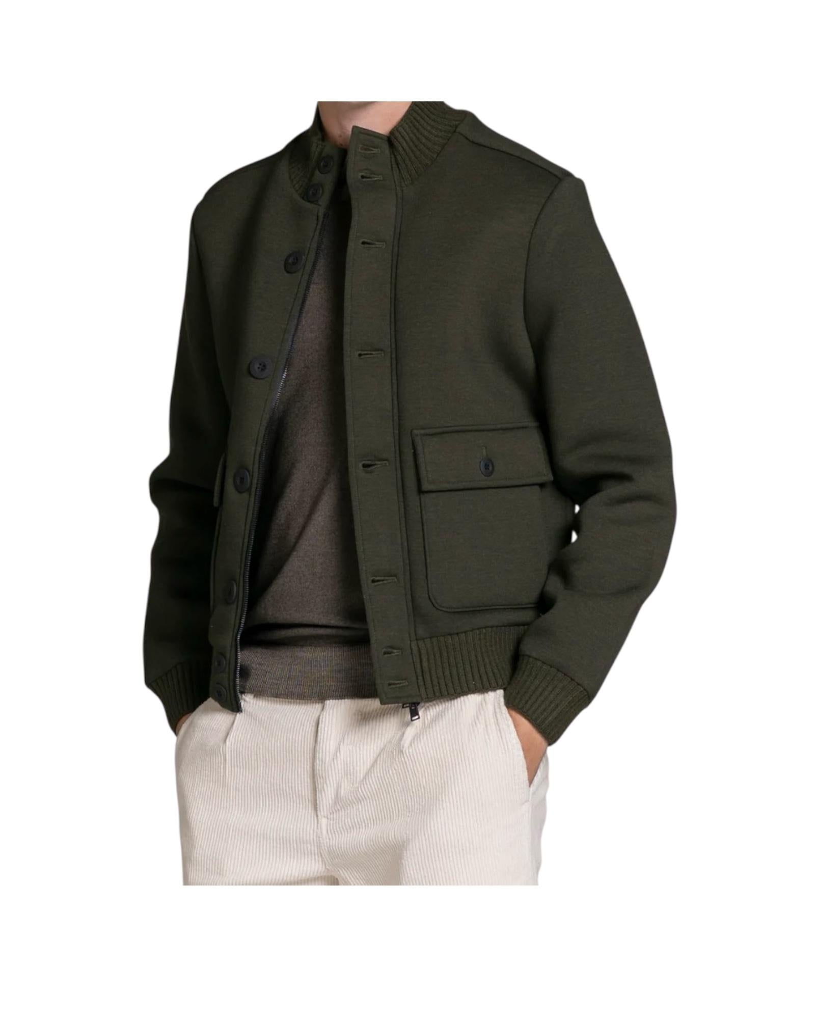 Bomber Sheffield in scuba Military green SHEFFIELD SCUC03 IMPURE 