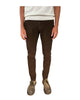 Pantalone Soho velluto mille righe Dark brown