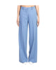 Denim palazzo pants