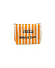 Pochette Aline con stampa a righe