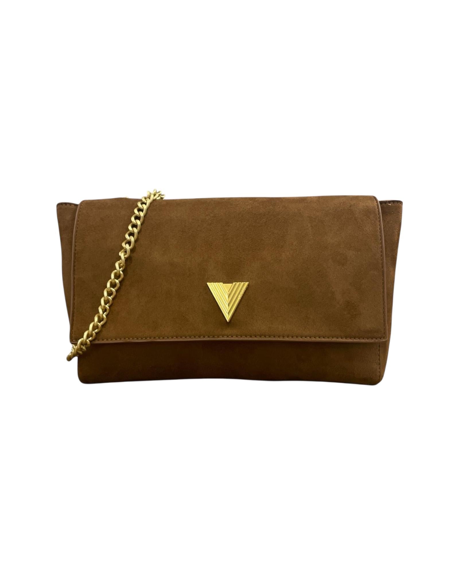 Borsa a tracolla Cuoio Scamosciata VB0001 CUOIO VICOLO