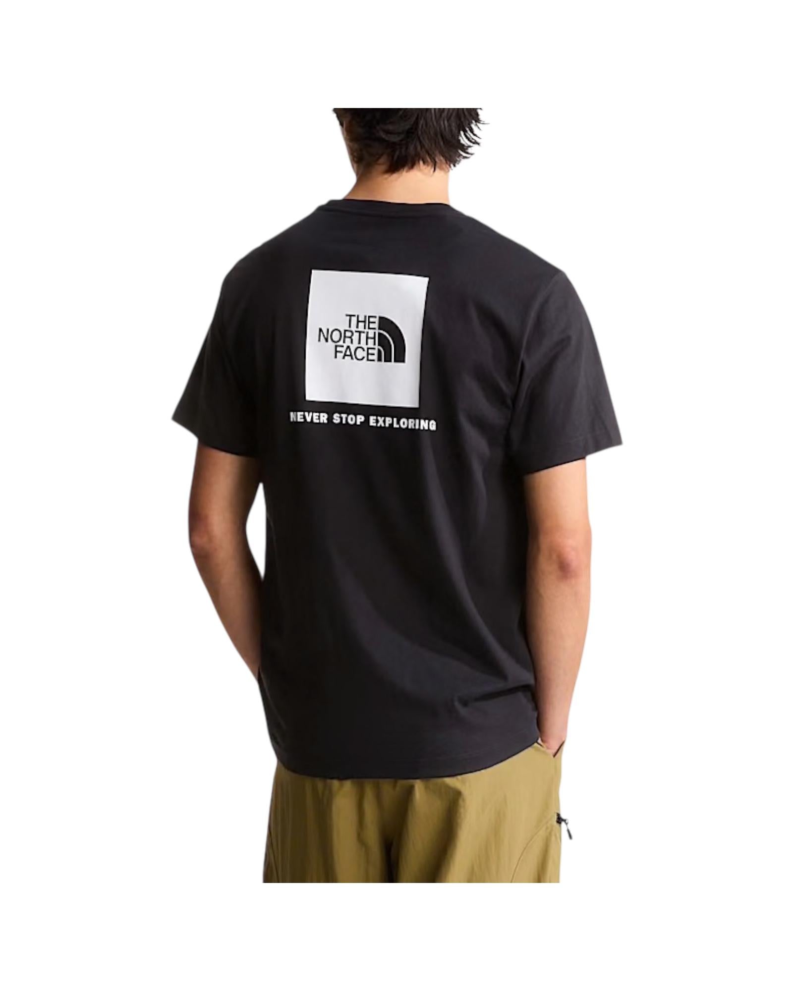 T-shirt Evolution NSE Box Black M EVO BOX NSE BLACK THE NORTH FACE 