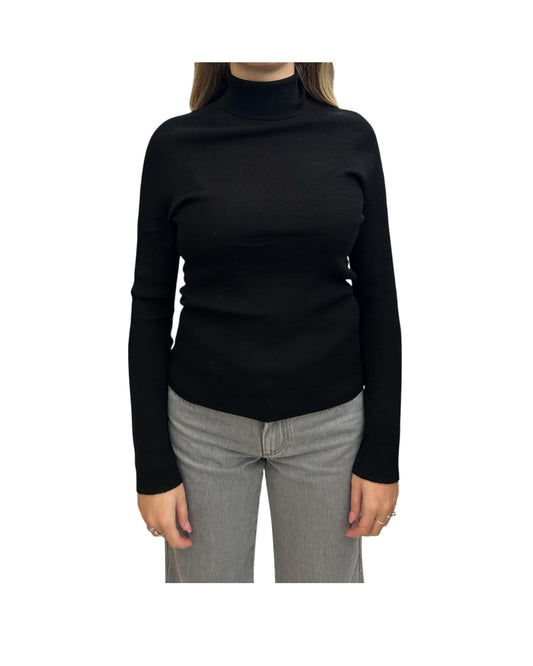 Dolcevita in lana merino Nero MTA P099 001 haveone 
