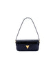 Borsa Pencil Crocco Effect Nero