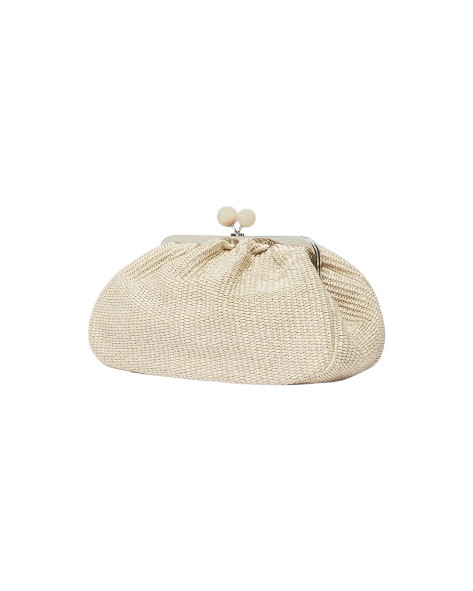 Pasticcino Bag Medium effetto rafia Corda FORTUNA 050 MAX MARA WEEKEND 