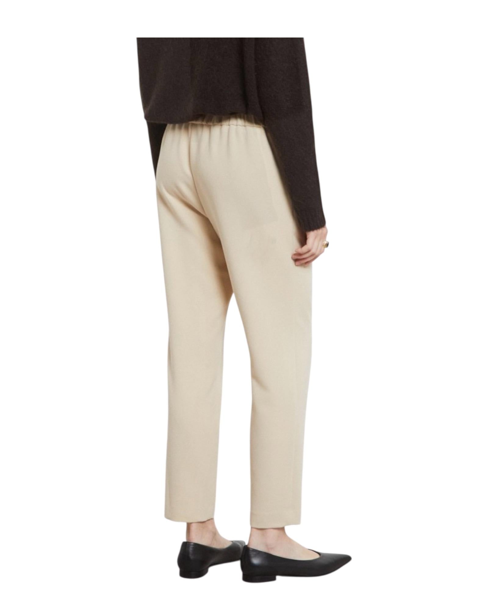 Pantalone alla caviglia Ecru LIM DP9613 ECRU OTTOD'AME 