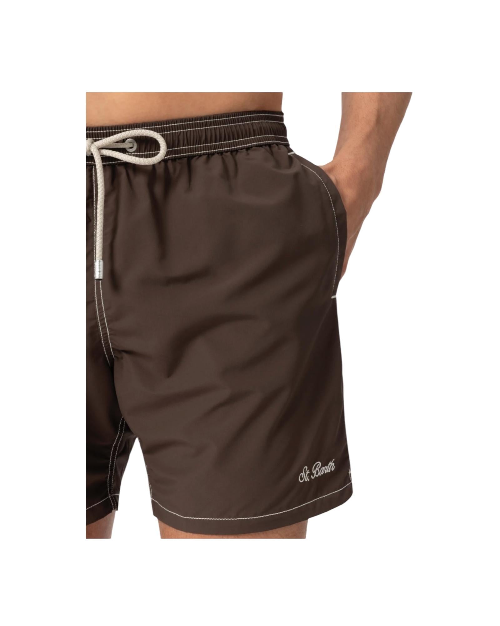 Costume Patmos Dark Brown PATM001 00085L MC2 SAINT BARTH 