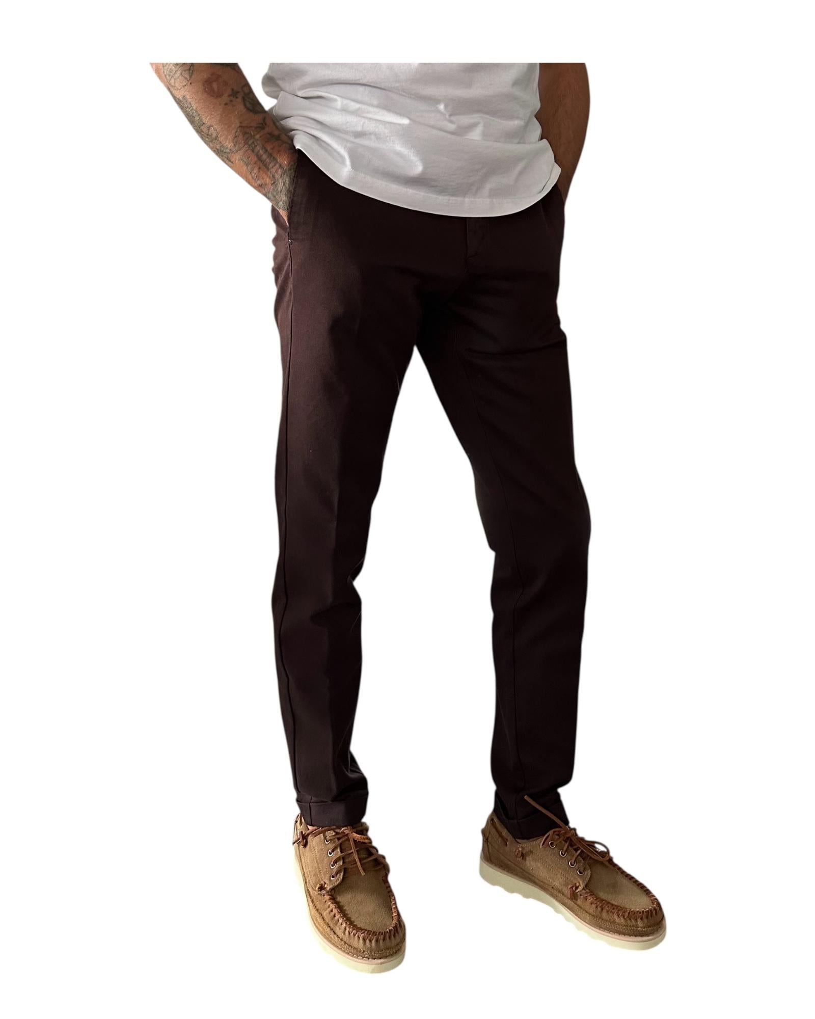 Pantalone SASA chino slim Testa di moro A311SASA45TC901/TA 299 AT.P.CO 