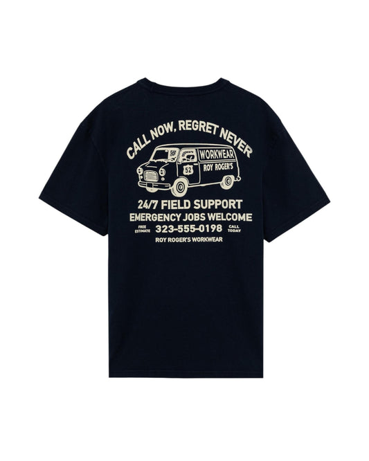 T-SHIRT IN JERSEY CON STAMPA CALL NOW RRW017CR350569 C0048 ROY ROGER'S 