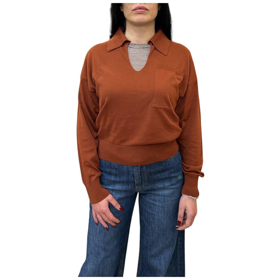 Polo con taschino Paprika M28 916 217 FLOOR 